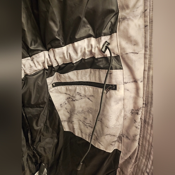 Nwt Arctic Expedition Marble Color Down Winter Snow Jacket Large - Picture 5 of 8